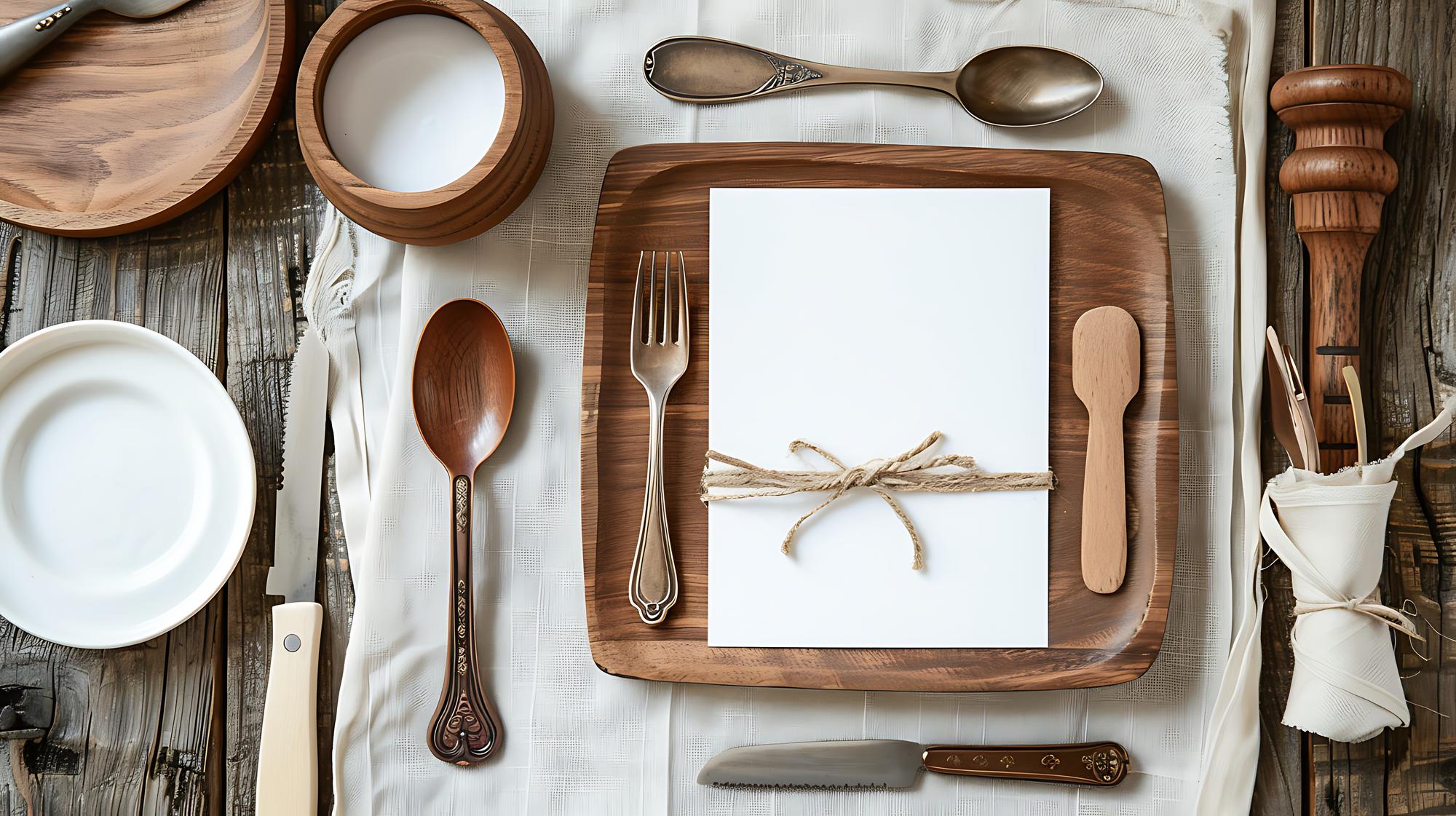 Inviting kitchen with tasting setup